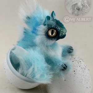 Hatch a Dragon Water Dragon Poseable Custom Dragon Baby image 5