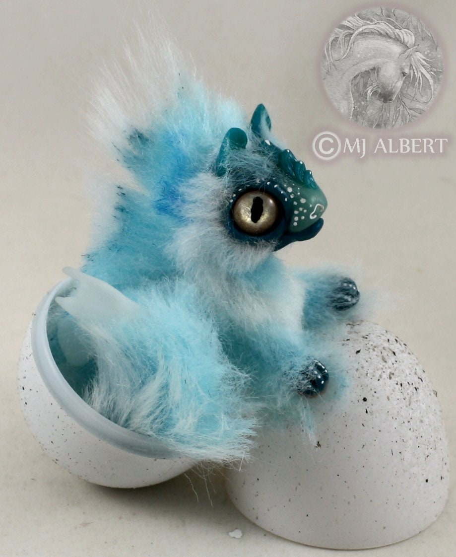 Mystery Hatching Water Dragon: Poseable Baby Dragon in Egg - Etsy