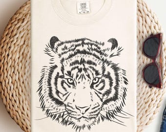 Fierce Anti Trump Tiger Tee, Comfort Colors Love Trumps Hate FDT Foxtrot Delta Tango Shirt, Gift for Him Her Political Rebel Feminist Rage