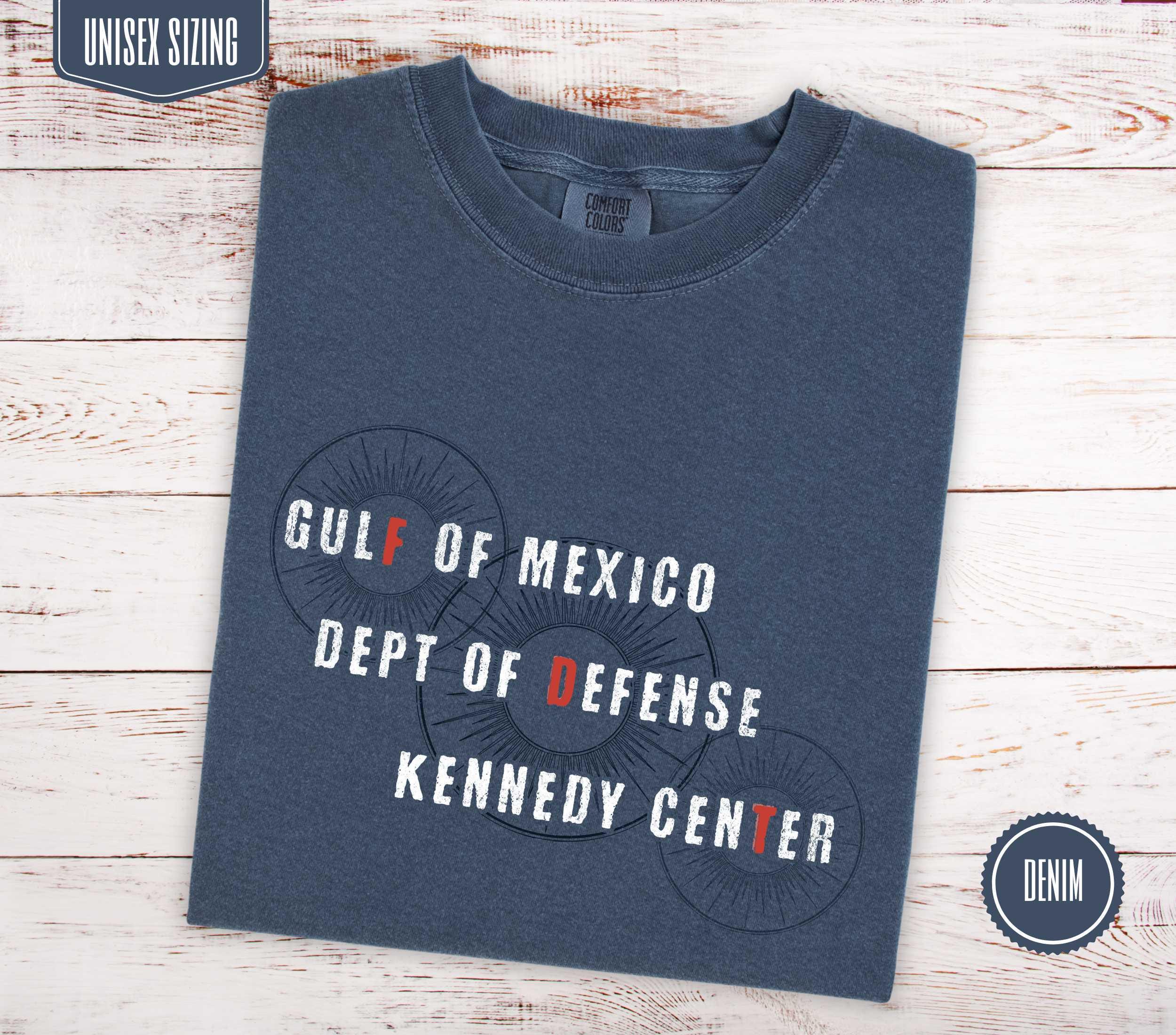 Gulf of Mexico Dept of Defense Kennedy Center Tee, Comfort Colors