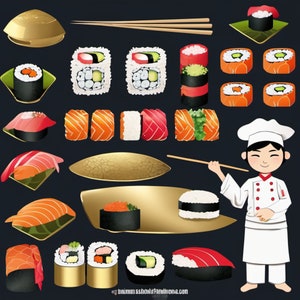 Japanese sushi, Sushi rolls , Nigiri sushi, Sashimi, Maki rolls, Sushi combo, Vegan sushi, Gluten-free sushi, Sushi platter,Sushi bar image 5