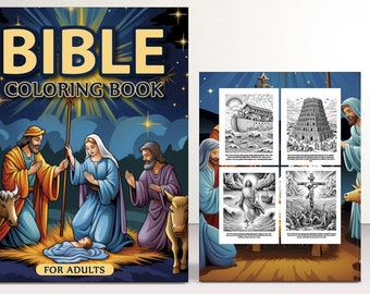 Bible Coloring Book for Adult