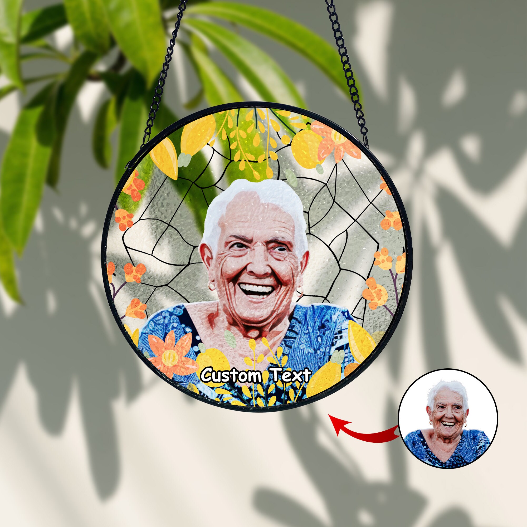 Regalo per 70° compleanno da donna, acchiappasole in cristallo acrilico