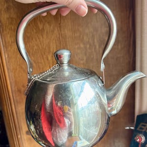Stainless Steel Teapot for One - Etsy