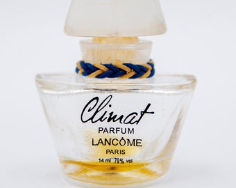 Rare Find Vintage Climat Bottle, Almost Empty 14ml Bottle Lancôme Perfume, Collectible Discontinued Perfume, Year 1970s'