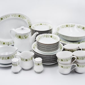 皿 ファインチャイナ ヴィンテージ　SWALLOW 6枚セット 日本 Etsy - japan china Fine 食器