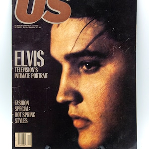 Vintage Magazine, US Entertainment Magazine - Michael St. Gerard Cover - Elvis Presley, March 19th 1990