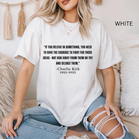 Charlie Kirk Quote Shirt, Courage Over Silence Tee,Charlie Kirk Quote Hoodie, Courage Over Silence Sweatshirt, Freedom Liberty Top