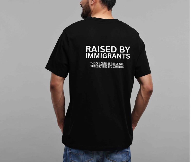 Raised By Immigrants Sweatshirt, Equality Hoodie, Activist T-shirt, Social Justice Clothing, Empowerment Gift