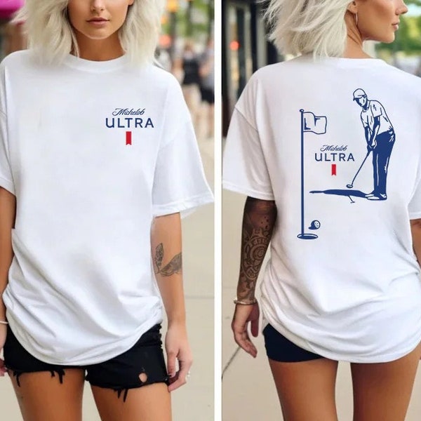 Michelob ULTRA Golfer, Michelob Tshirt, Beer Tshirt