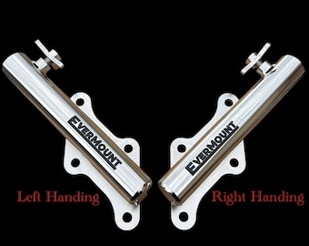 EVERMOUNT Heavy Duty Stainless Side Mount GARAGE Door Flag pole bracket Made In USA