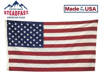 Heavy Duty Steadfast® Winter Grade American Flag (Gettysburg Flag Works) MADE IN USA
