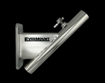 EVERMOUNT Heavy Duty Stainless Flag pole mount bracket MADE In USA Model# 1