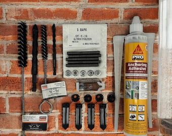 Brick, Block or Concrete mounting Kit for EVERMONT flag mount brackets