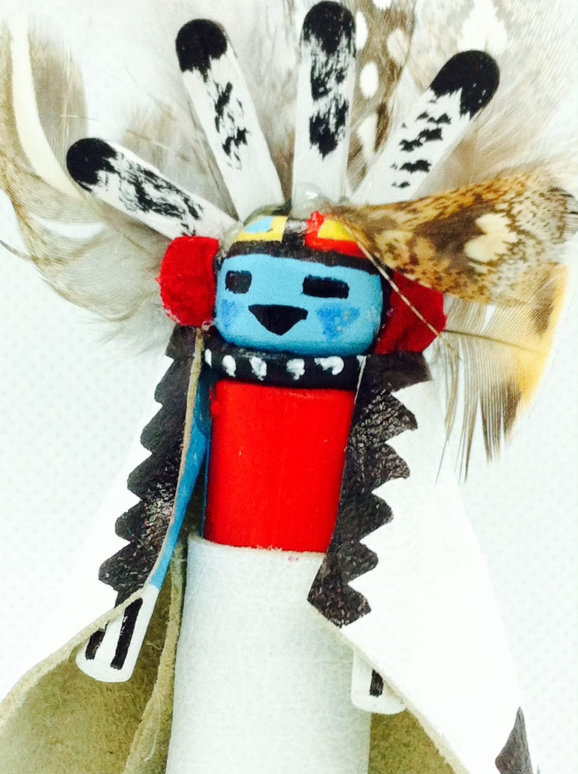 Kachina Doll, Spirit Doll, Native American Doll, Wooden Indian Doll