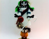 Kachina Doll, Spirit Doll, Native American Doll, Wooden Indian Doll, Hopi, Miniature, Assassin Fly Kachina