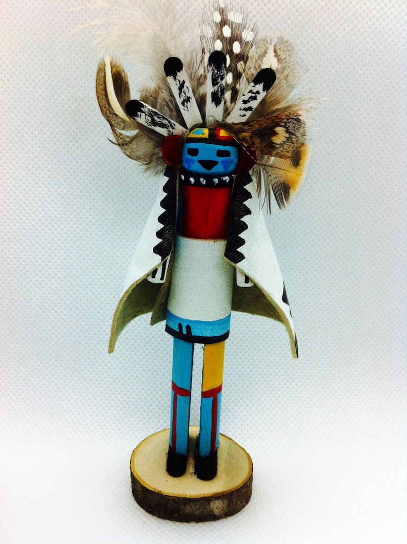 Kachina Doll, Spirit Doll, Native American Doll, Wooden Indian Doll