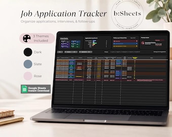 Job Application Tracker Template | Google Sheets