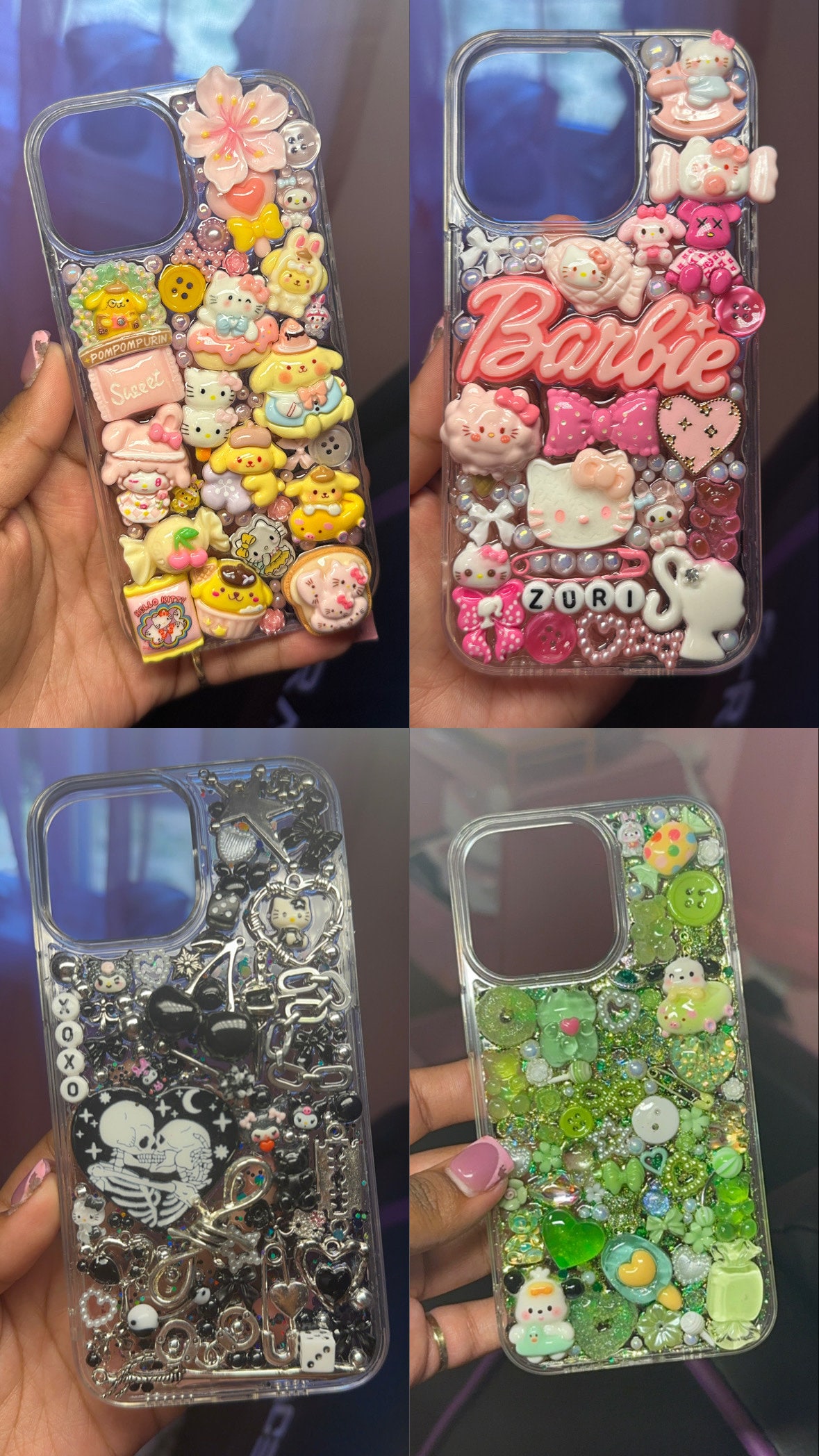 Junk Cases Charm Phone Cases Sanrio Phone Case Etsy