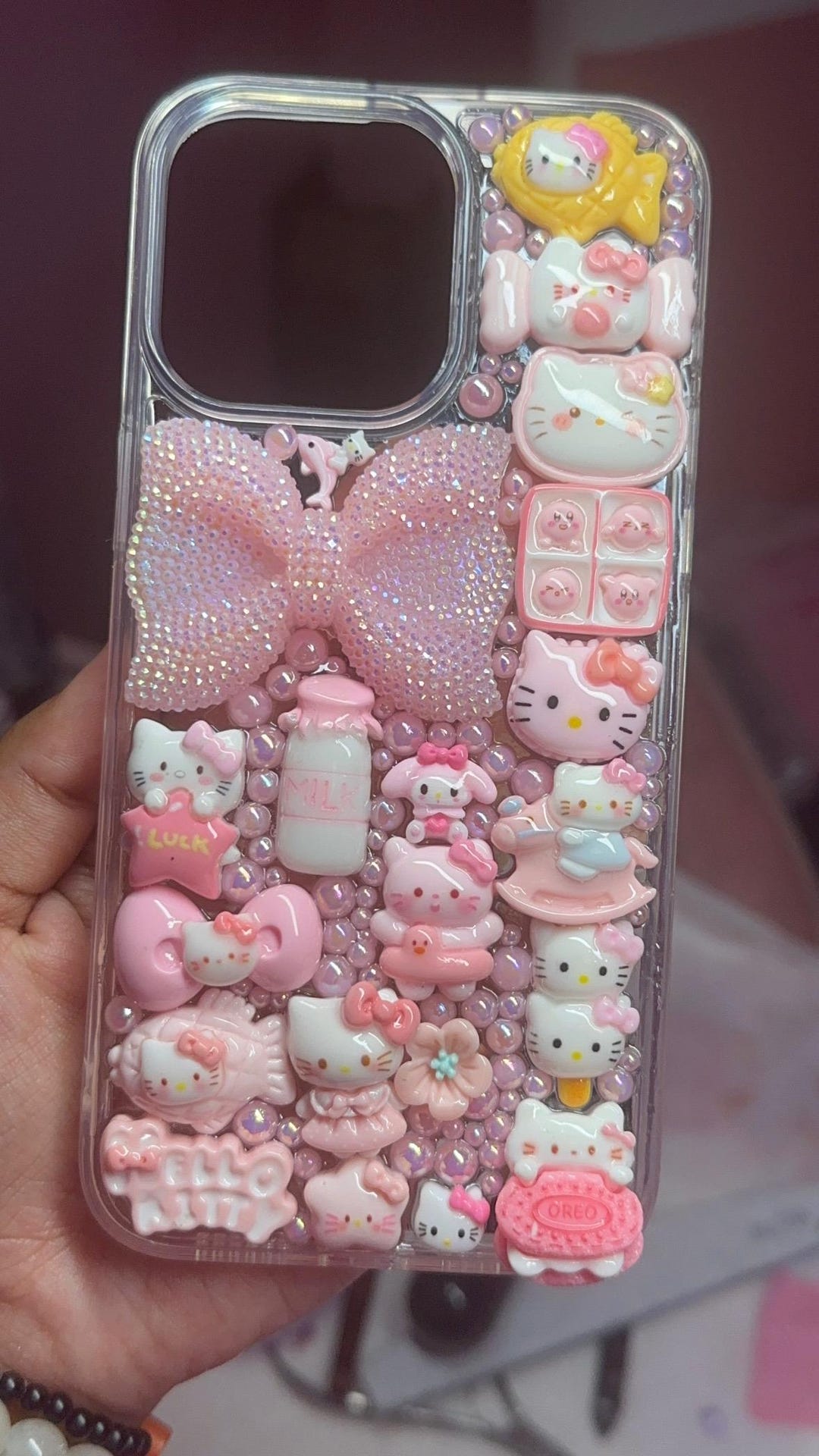 速くおよび自由な Cases Junk | Etsy - Case Phone Sanrio | Cases Phone Charm 衣装