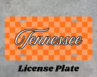 Targa artistica del Tennessee: stampa a sublimazione su alluminio