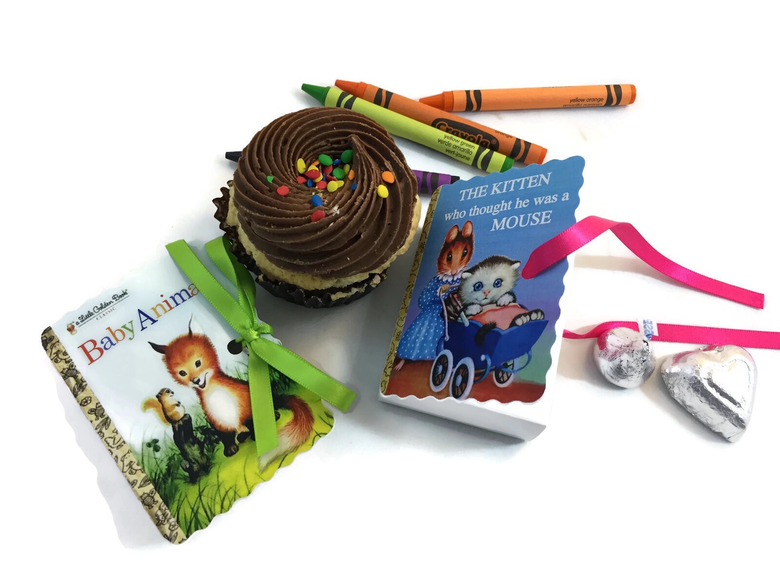 Little Golden Books Party Favors 15 Personalized Book Themed Etsy