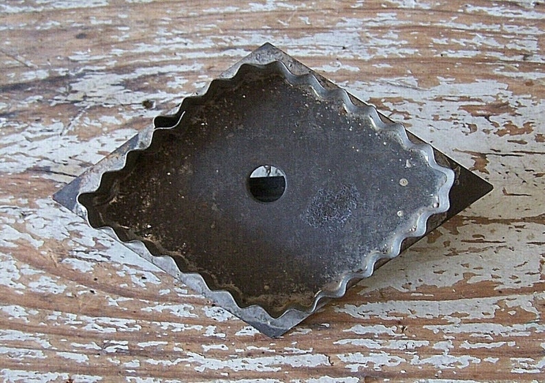 Diamond shape cookie cutter.