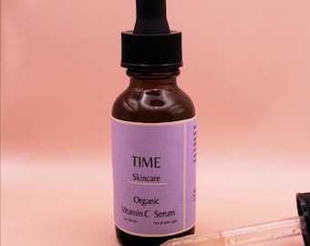 Organic Vitamin C Serum, natural skincare, skincare, beauty,