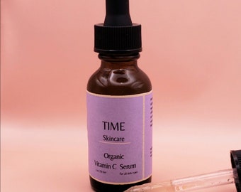 Organic Vitamin C Serum. Organic skin care. Skincare.