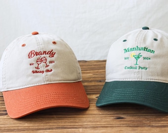 Embroidered Baseball Cap: Custom Logo, Personalized Dad Hat