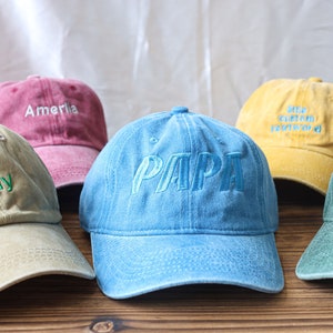 Embroidery Logo baseball hat Embroidered Hat Personalized Dad Cap Bachelorette hats Custom caps Sorority hat Unisex Baseball Cap