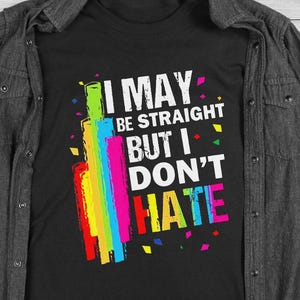 LGBTQ+ Pride T-Shirt, Rainbow Graphic Shirt, Shirt for Pride Month Celebration, LGBT Shirt, Pride T-Shirt, Gay Rights Shirt, Pride Month