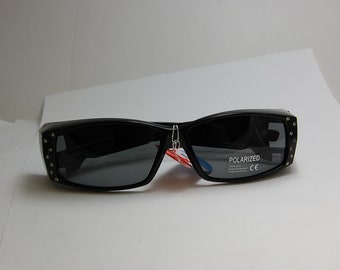 8855 DPL Rhinestone Polarized Fit over Sunglasses