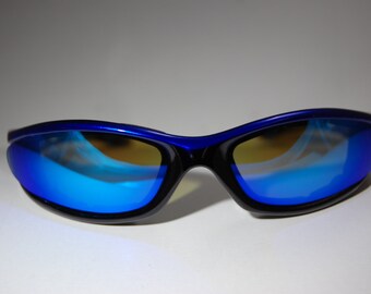 9902 BRV Blue Stripe Sunglasses