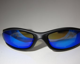 9902 BRV Mirror Coating Matte 58 Rhinestones Sunglasses