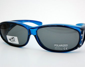 58864 DPL-C polarized lens/ Rhinestones/Fits over