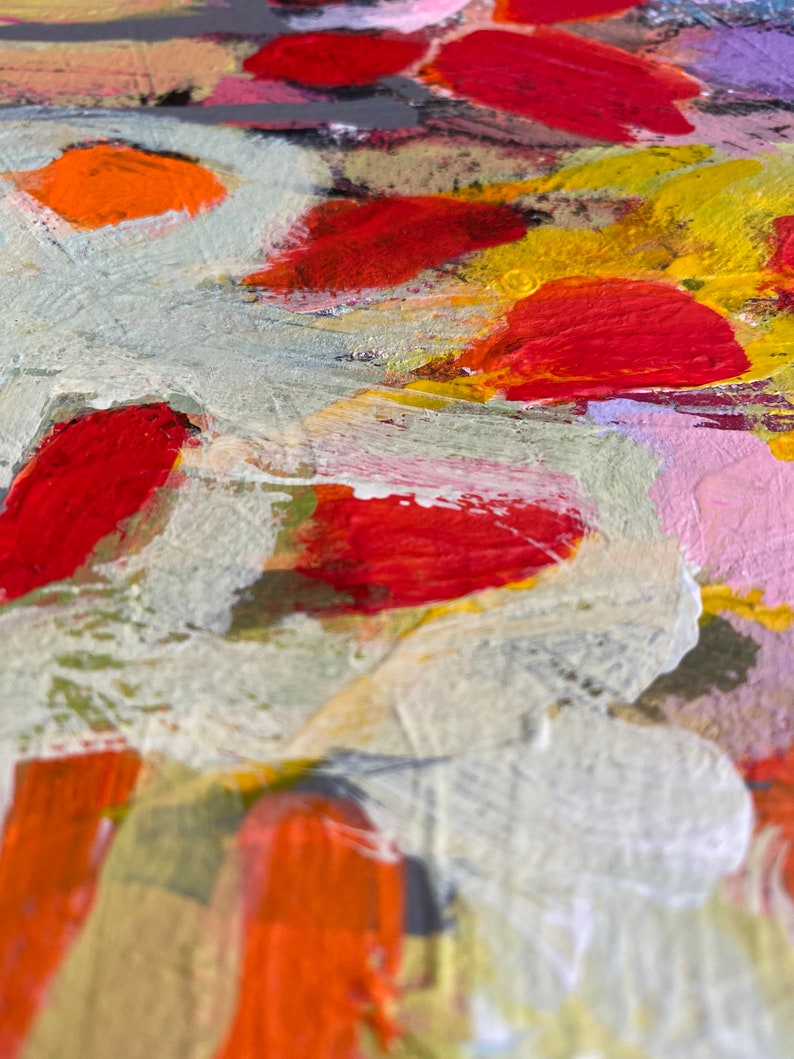 9 Abstract Intuitive painting City View No