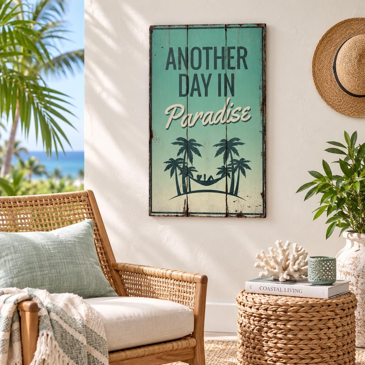 Another Day in Paradise Sign - Etsy