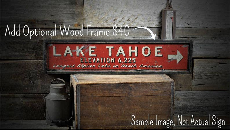 Personalized Welcome To Wood Sign, Custom Wood Decorations Bear Graphic Rustic Hand Made Vintage Wooden Sign Decorations image 2
