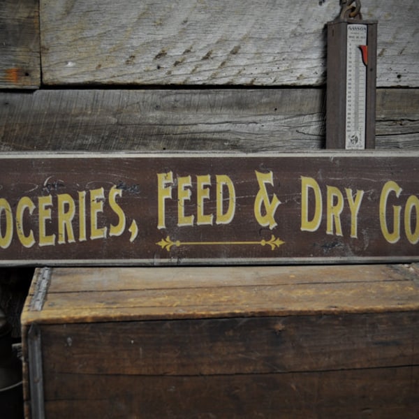 Antique Feed Signs Etsy UK