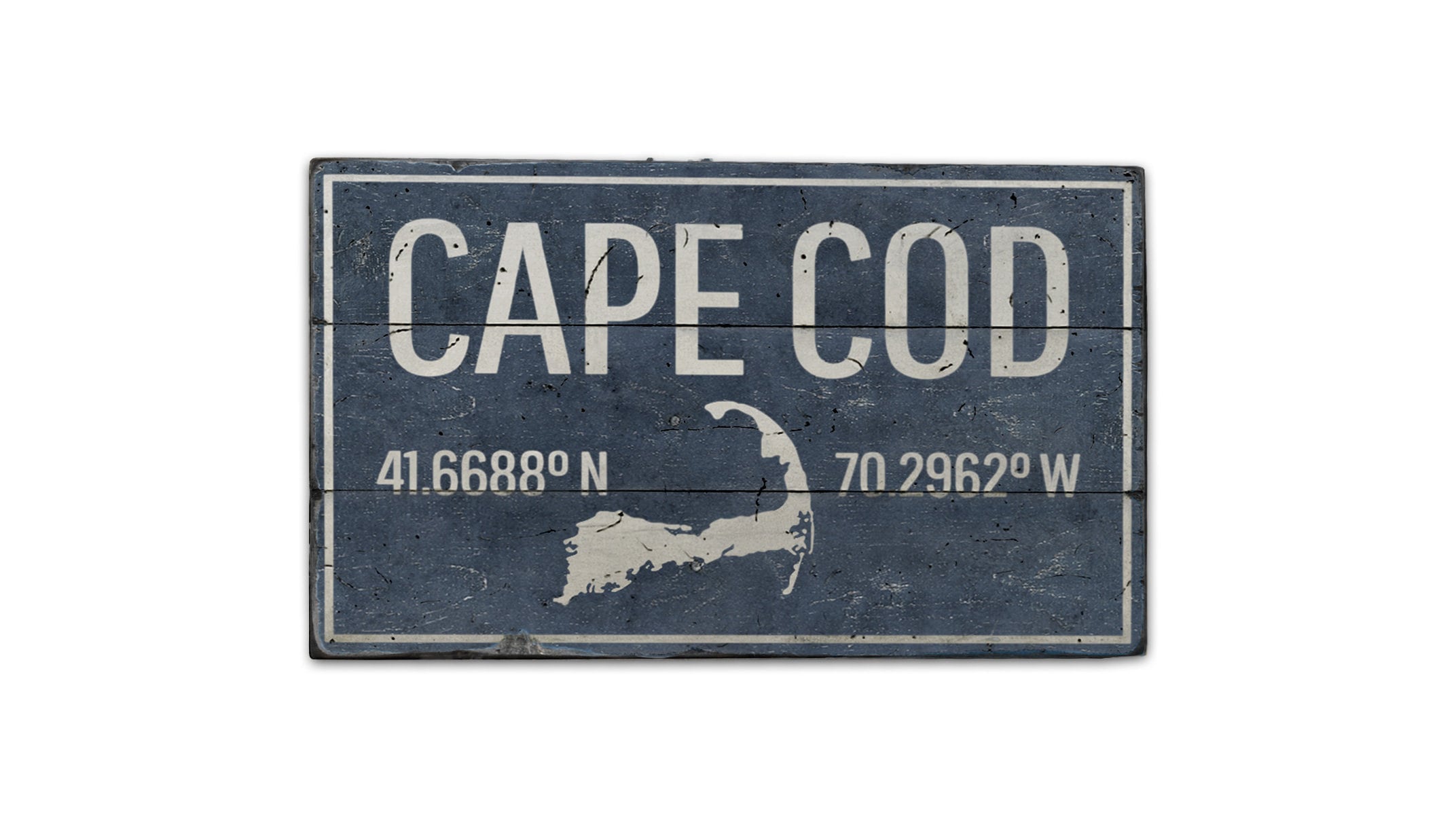 Cape Cod Sign Symbol Cape Cod Sign, Wood Location Sign, Coordinates Sign, Cape Cod Decor ...