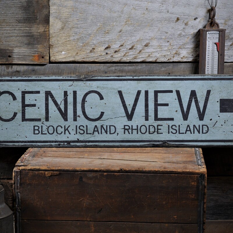 Scenic View Sign - Etsy