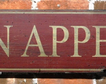 Buon Appetito Sign  - Rustic Hand Made Vintage Wooden Sign