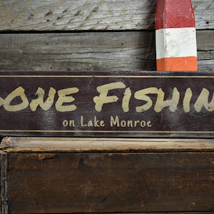 Gone Fishing Signs -  New Zealand