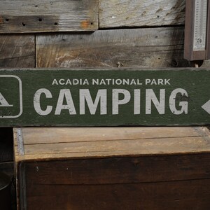 Camping Site Sign, Wooden Campsite Sign, Campers Gift, Lodge Decor, Wooden Sign, Camping Lover Room, Rustic Handmade Wood Sign Decor
