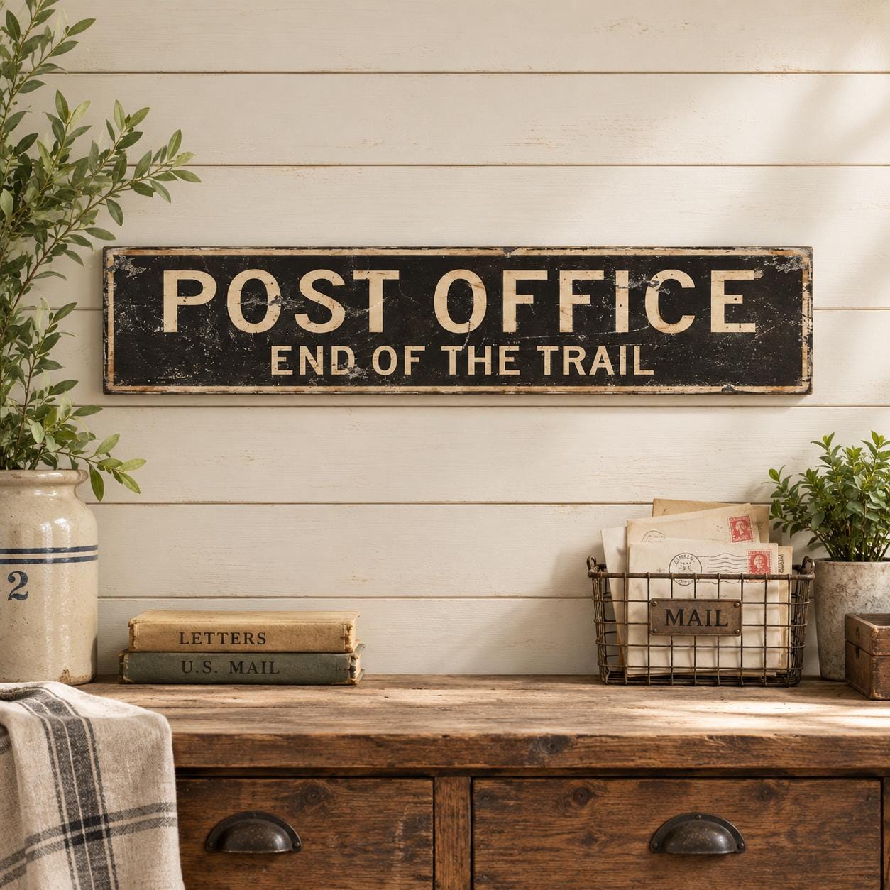 Vintage Post Office Signs - Etsy