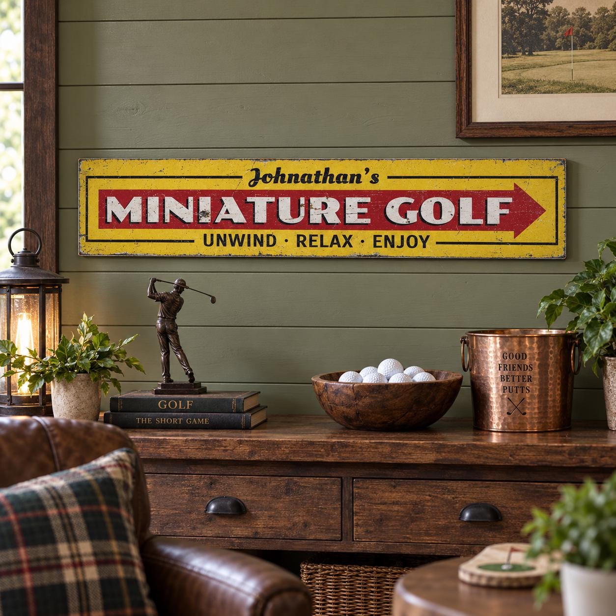 Retro Golf Sign - Etsy