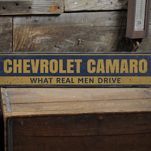 Chevrolet Camaro Signs, Rustic Chevy Camaro Sign, Wood Chevy Camaro Sign, Chevy Sign, Wooden Car Decor, Rustic Handmade Wood Sign Decor