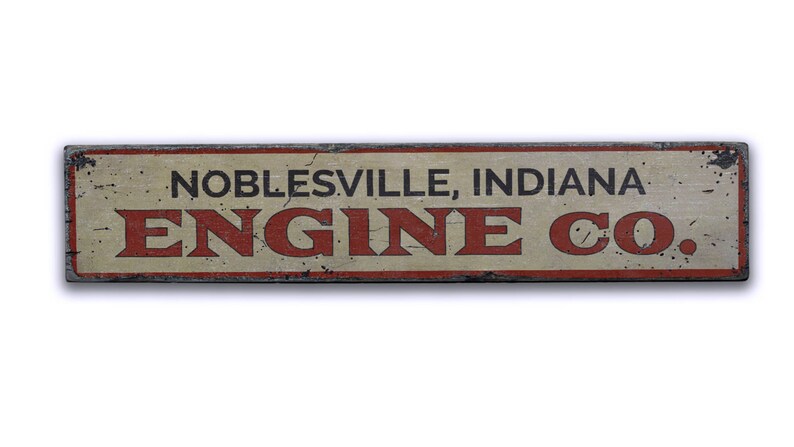 Engine Co Decor Engine Co Sign Wood Fire Engine Sign Custom - Etsy