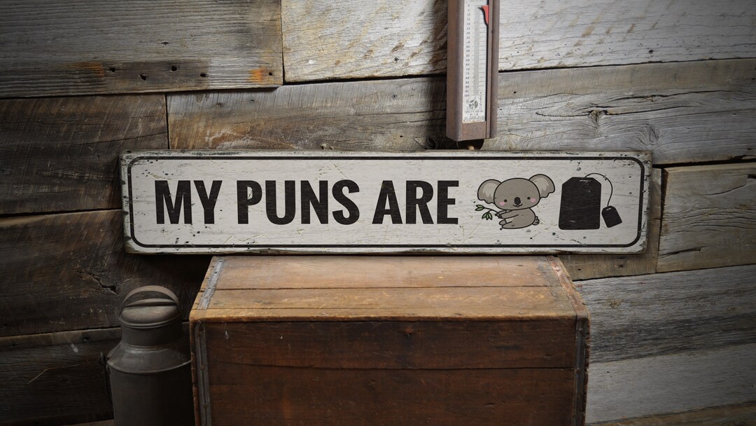 Pun Lovers, Pun Joke Sign, Pun Sign, Funny Decorations, Decor for ...